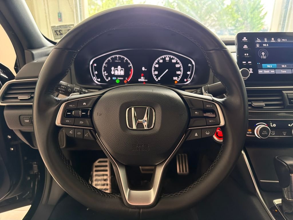 Certified Used 2022 Crystal Black Pearl Honda Sport image 23
