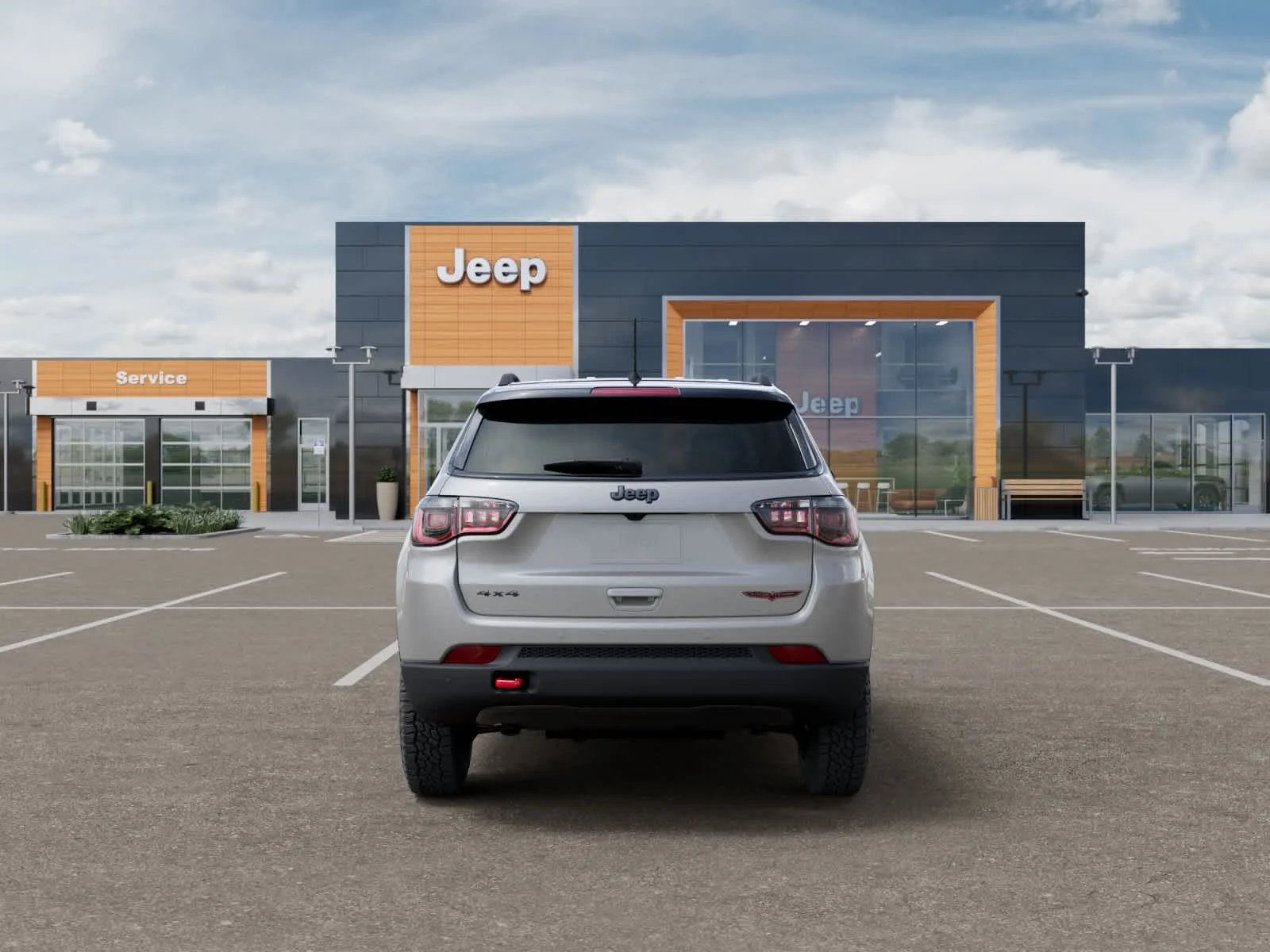 New 2026 Silver Zynith Metallic Clearcoat Jeep Trailhawk image 7