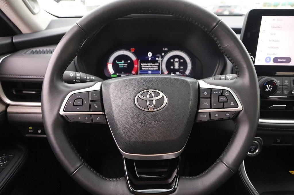 Certified Used 2025 Midnight Black Metallic Toyota Hybrid Limited AWD (Natl) image 13