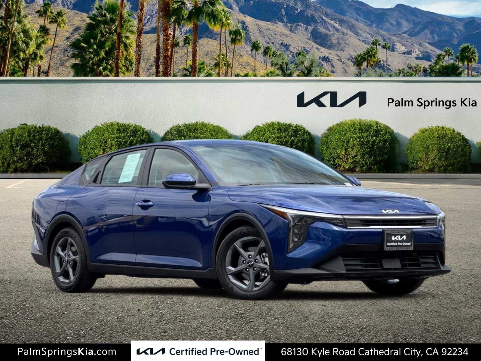 Certified Used 2025 Blue Kia LXS image 1