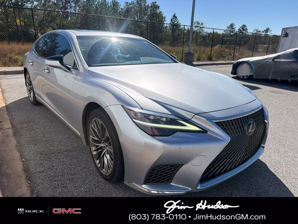 Used 2022 Silver Lexus 500 Base image 3