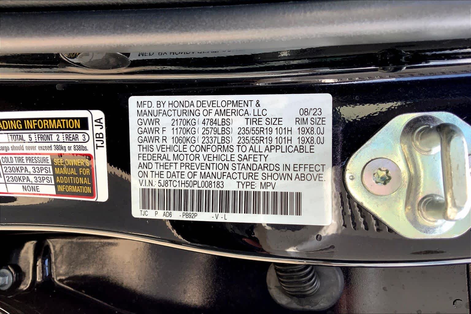 Used 2023 Phantom Violet Pearl Acura w/Technology Package image 33