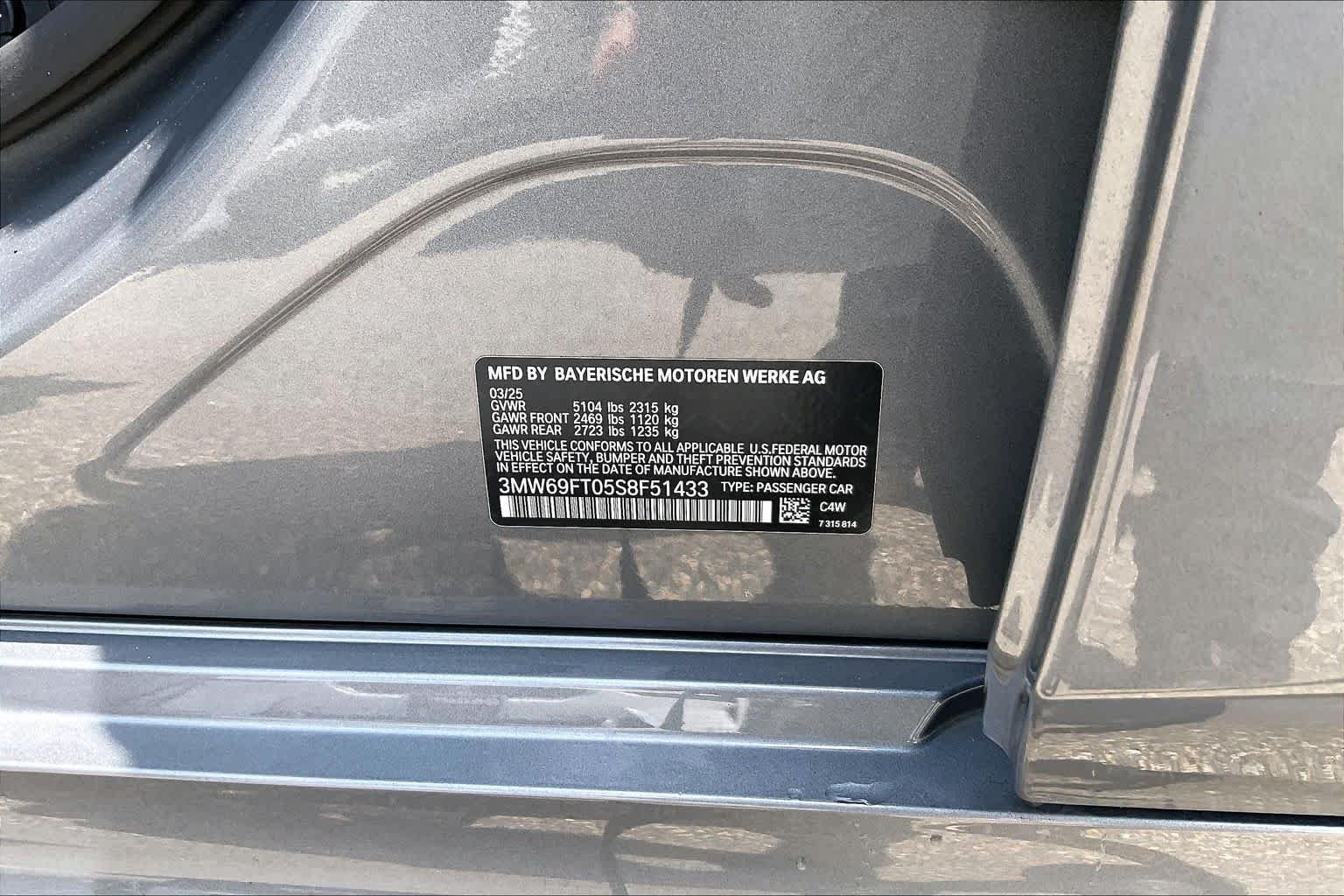 Certified Used 2025 Skyscraper Grey Metallic BMW M340i xDrive image 33