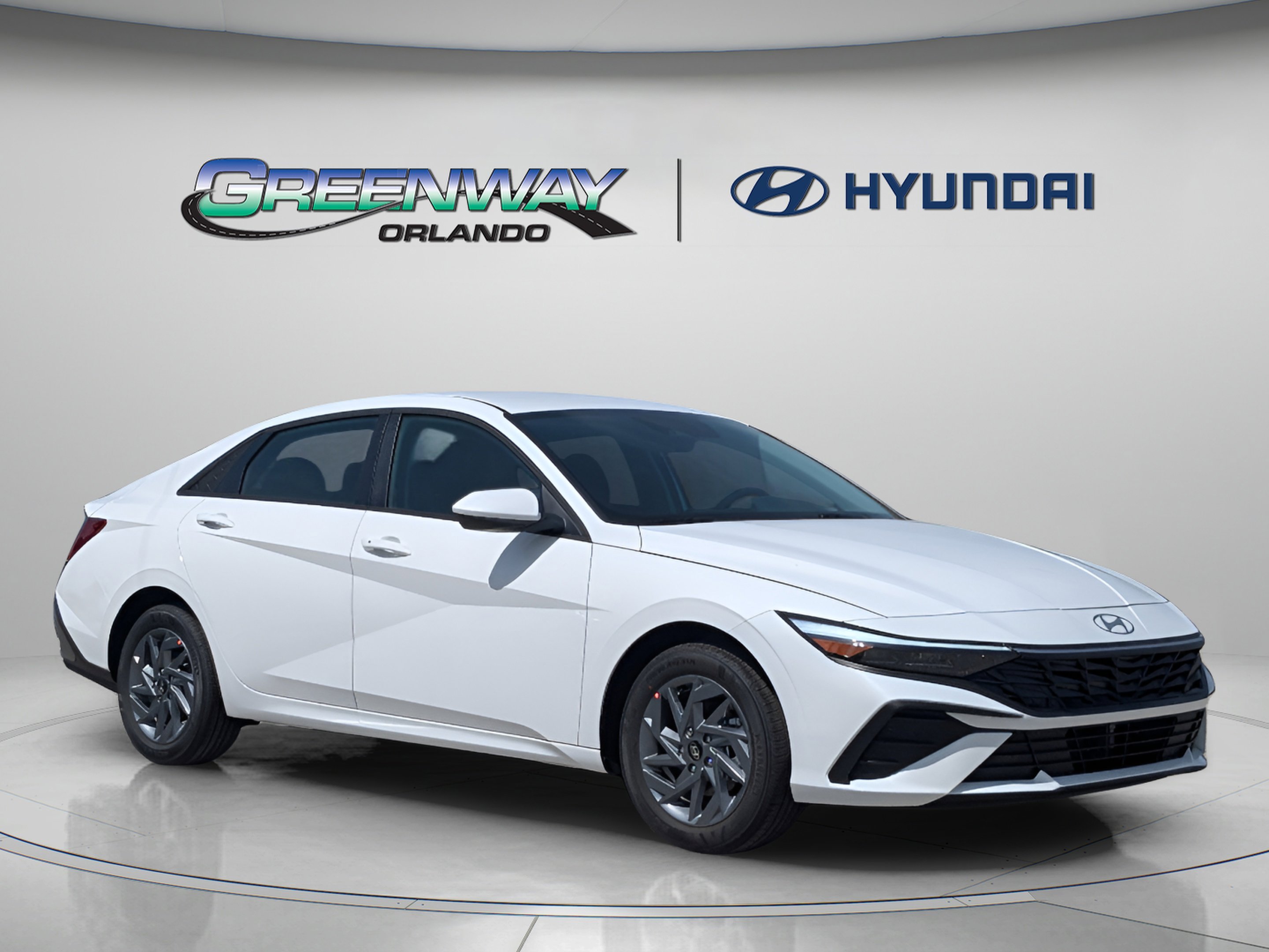 New 2026 Serenity White Hyundai Blue image 2