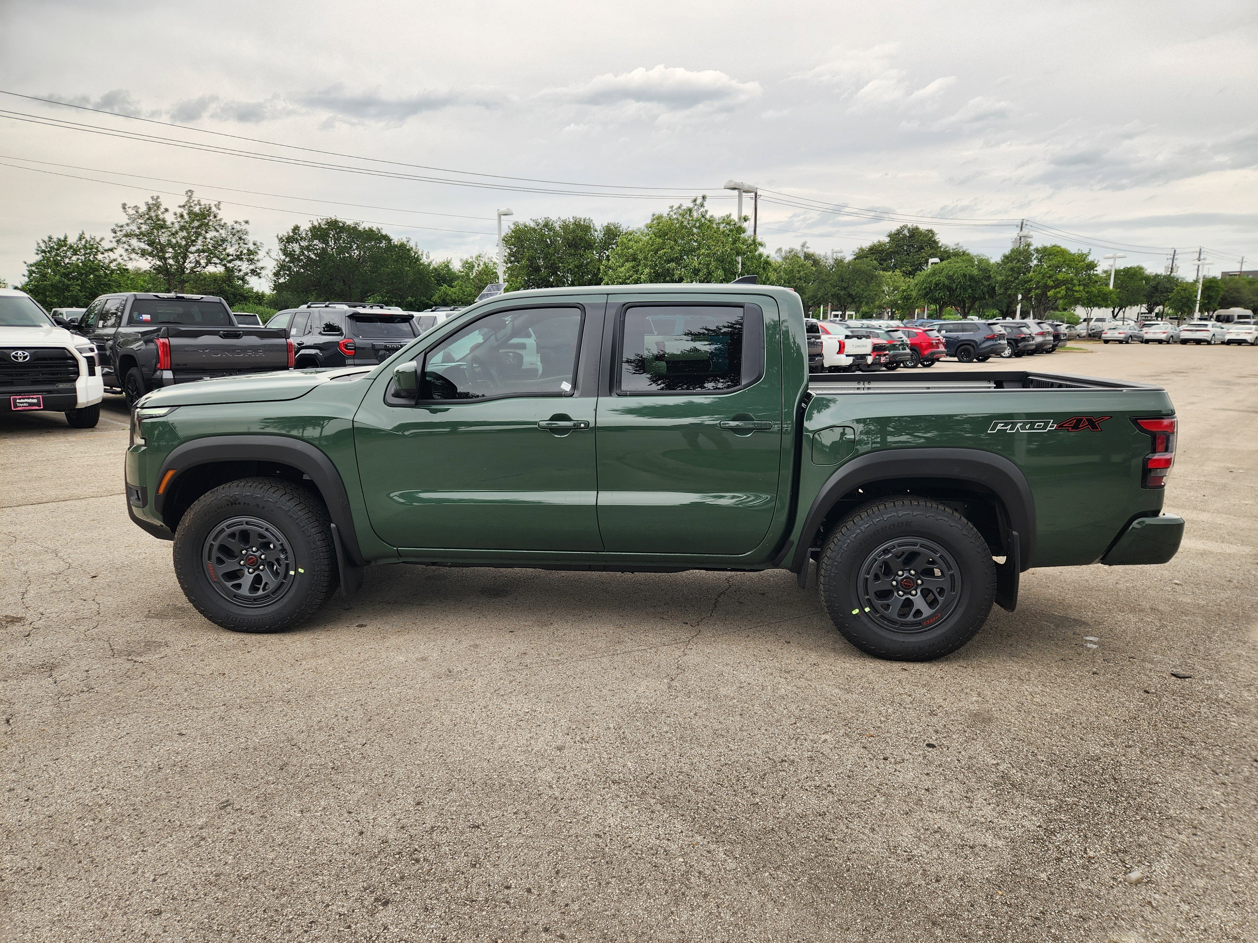 New 2026 Tactical Green Metallic Nissan Crew Cab PRO-4X® image 4