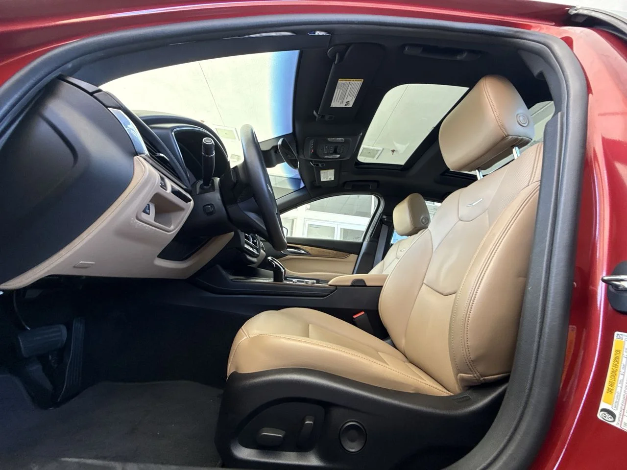 Certified Used 2023 Radiant Red Tintcoat Cadillac Premium Luxury image 19