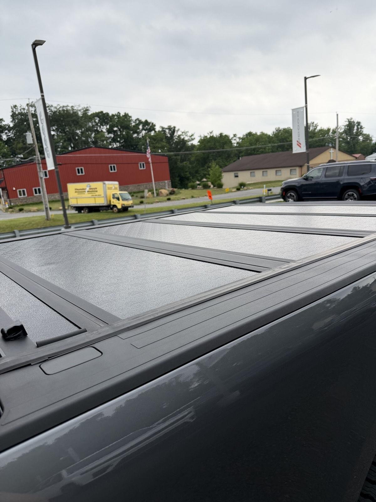 Used 2024 Carbonized Gray Metallic Ford LARIAT image 13