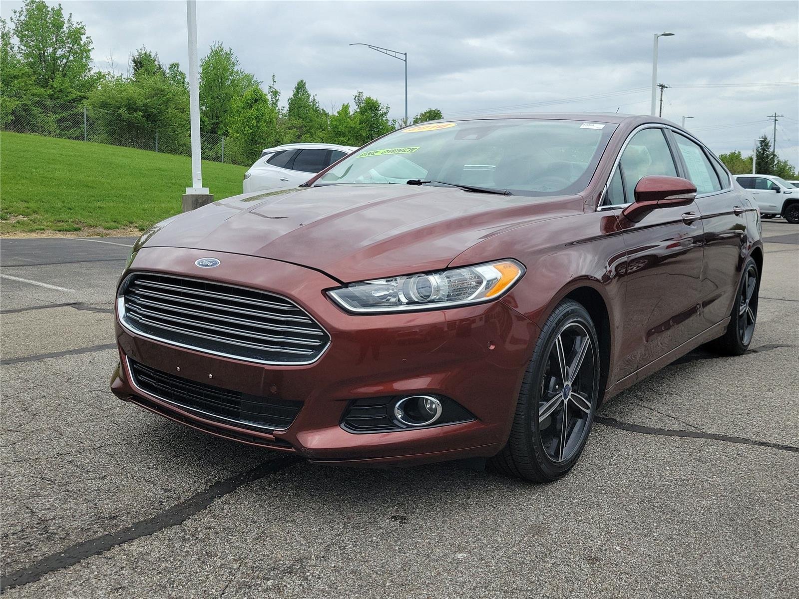 Used 2016 Ford Fusion Titanium with VIN 3FA6P0K99GR112104 for sale in Hamilton, OH