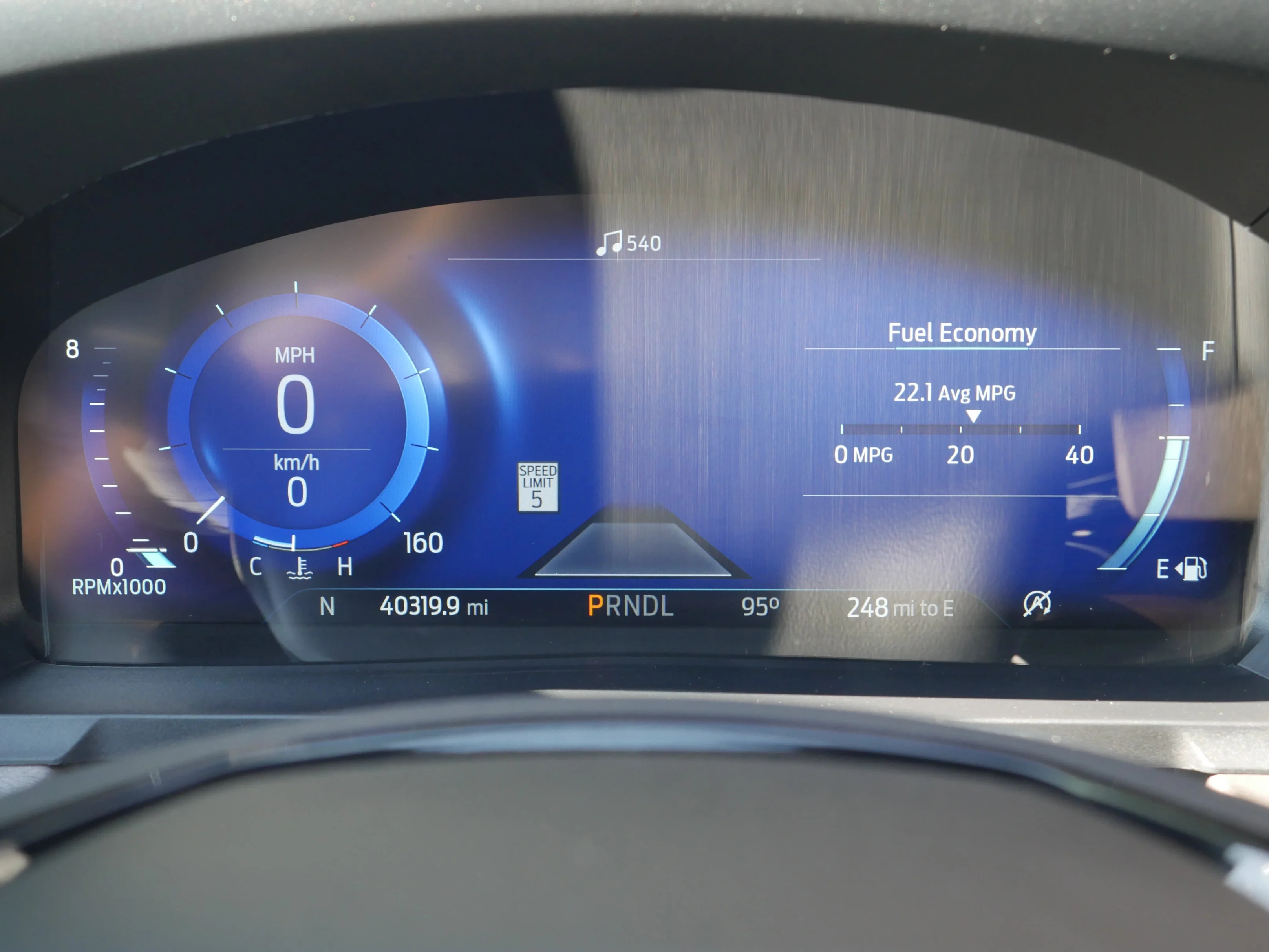 Certified Used 2024 Stone Blue Metallic Ford Platinum image 8
