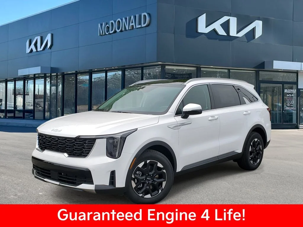 New 2026 Glacial White Pearl Kia S image 1