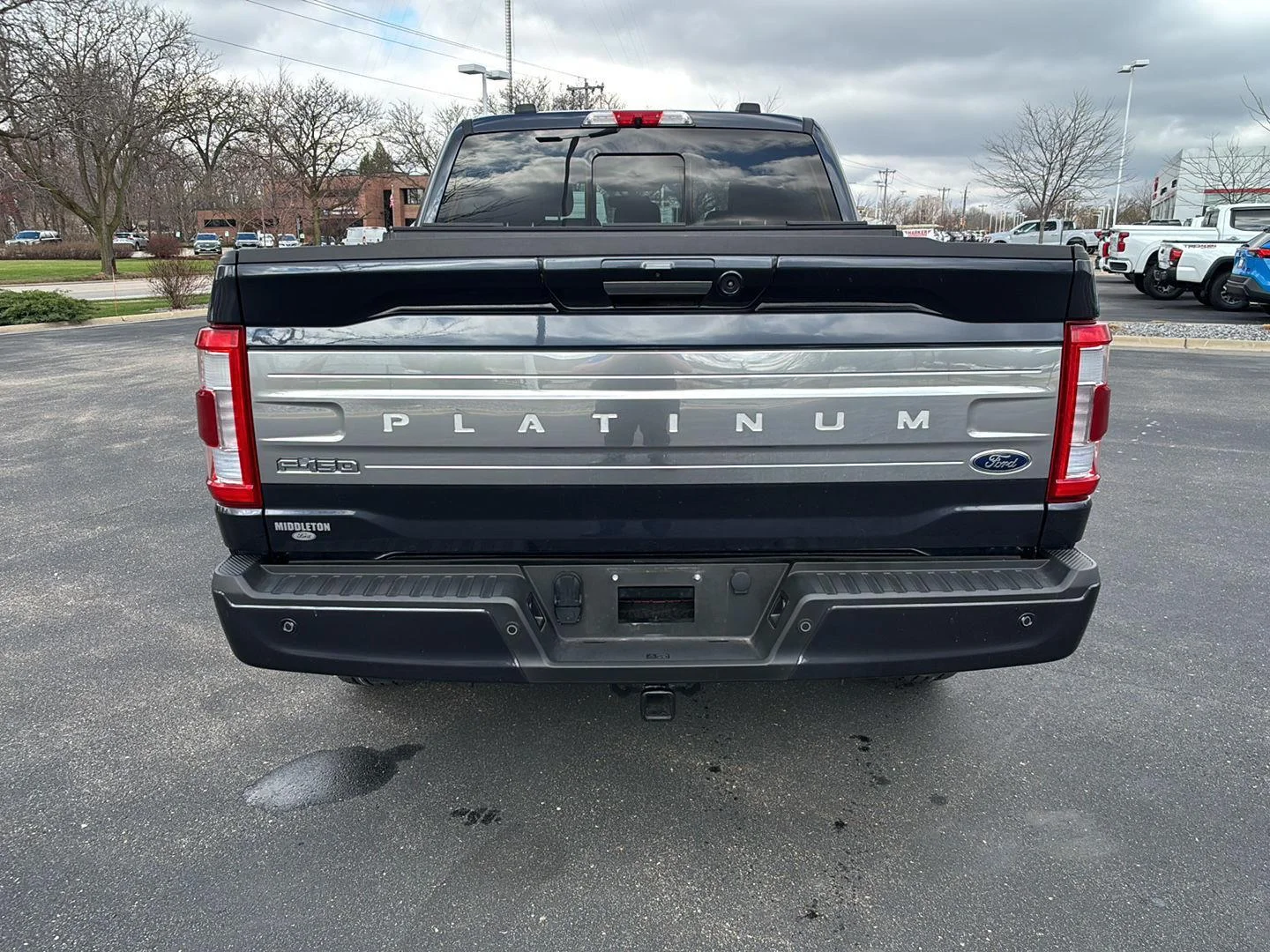 Used 2022 Smoked Quartz Metallic Tinted Clearcoat Ford Platinum image 10