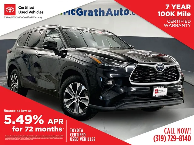 2024 Toyota Highlander Hybrid XLE