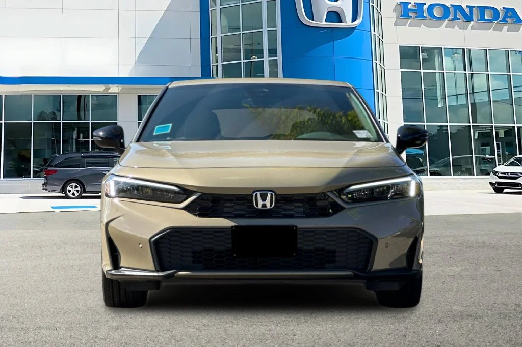 New 2026 Sand Dune Pearl Honda FWD Touring Hybrid image 8