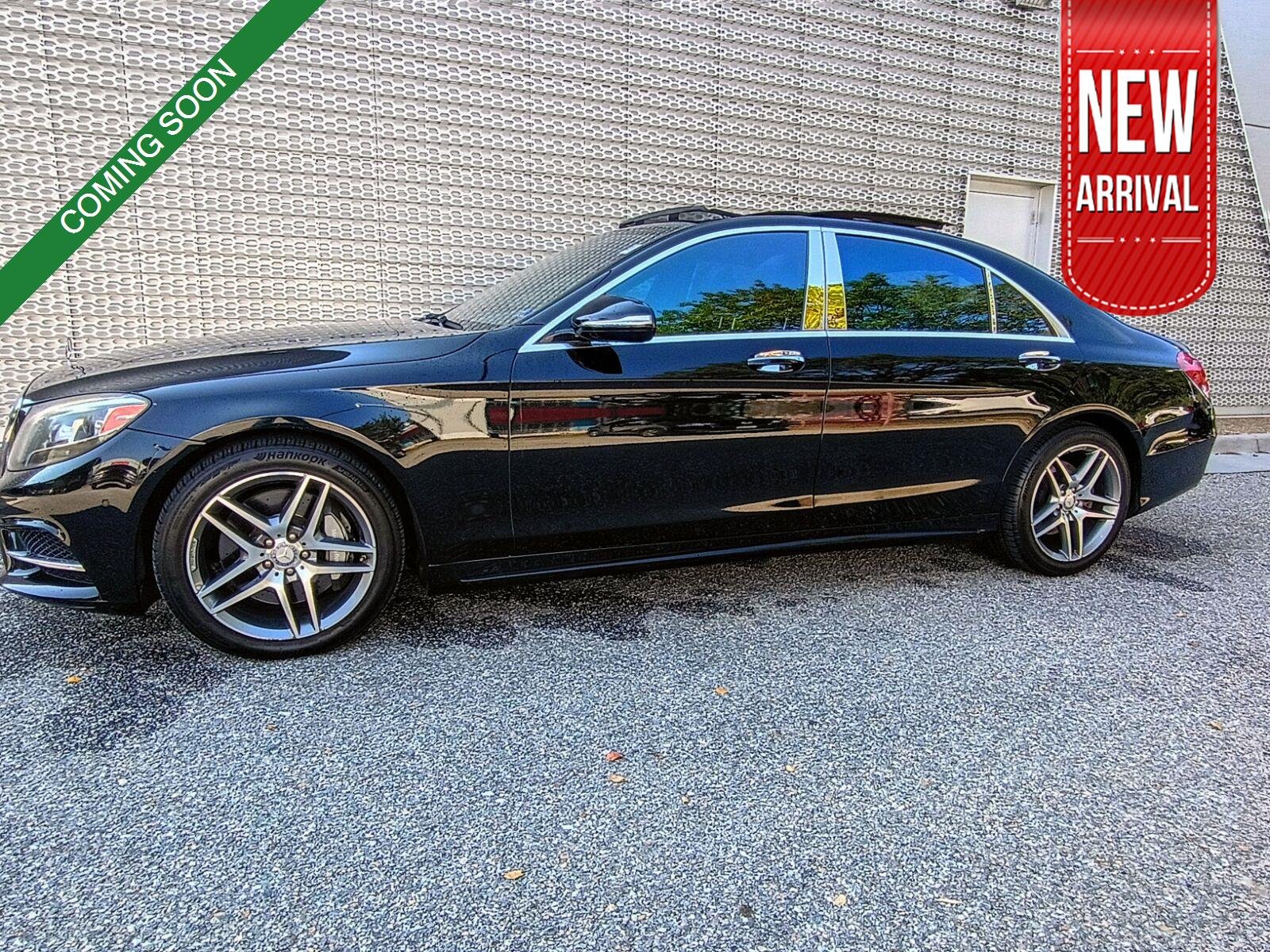 Used 2014 Black Mercedes-Benz S 550 image 1
