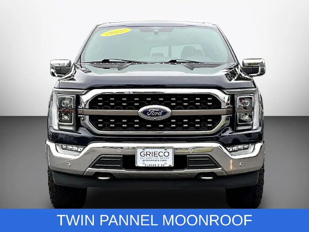 Used 2022 Blue Ford King Ranch image 2