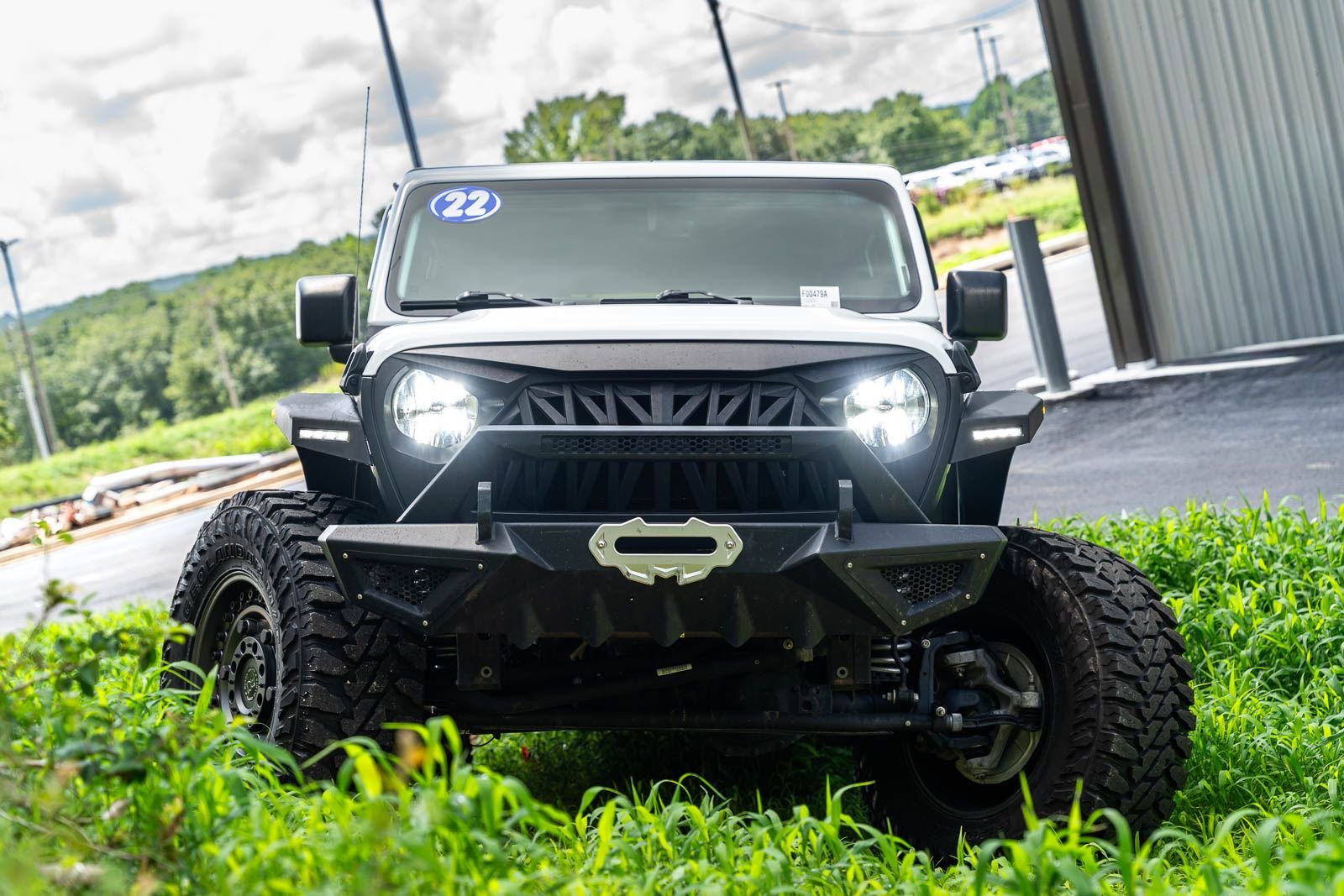 Used 2022 White Jeep Unlimited Sport Altitude image 4