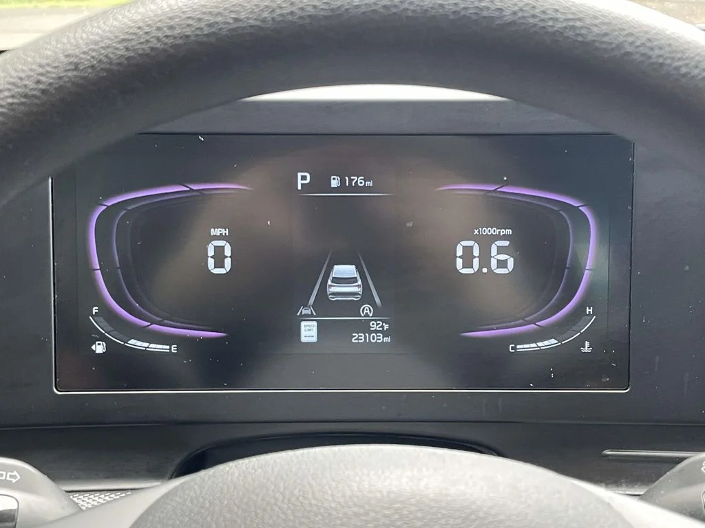 Used 2025 White Kia LX image 18