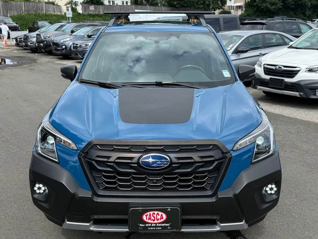Used 2023 Geyser Blue Subaru Wilderness image 2