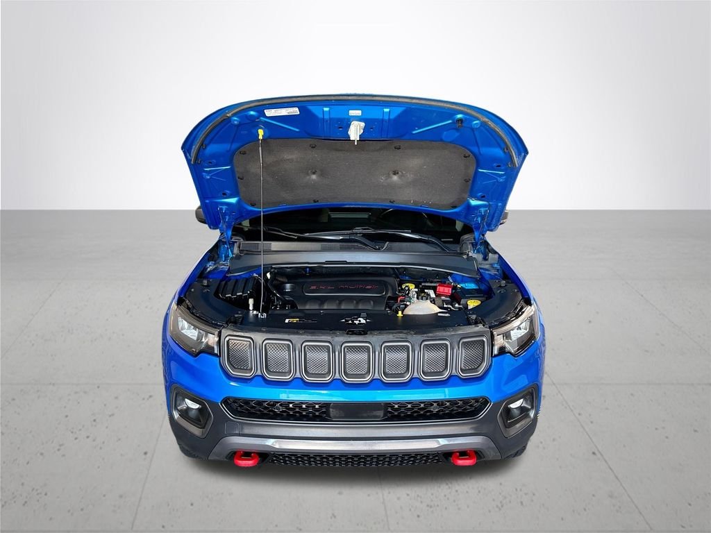 Used 2022 Laser Blue Jeep Trailhawk image 21