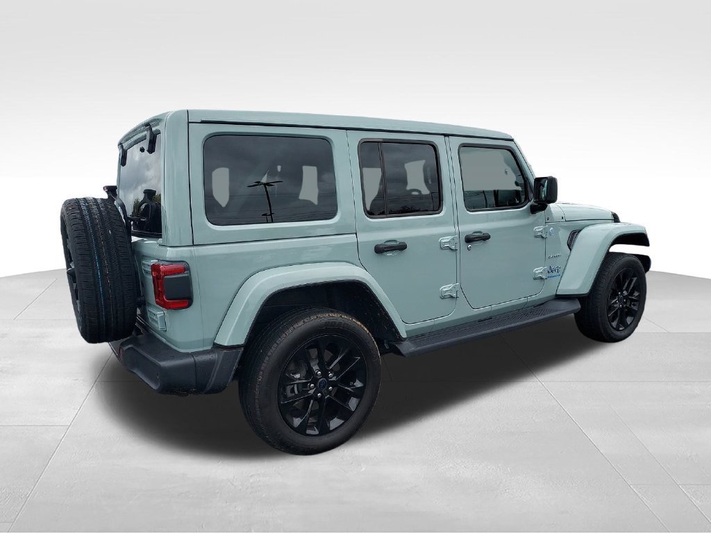 Used 2024 Gray Jeep Sahara 4xe image 5