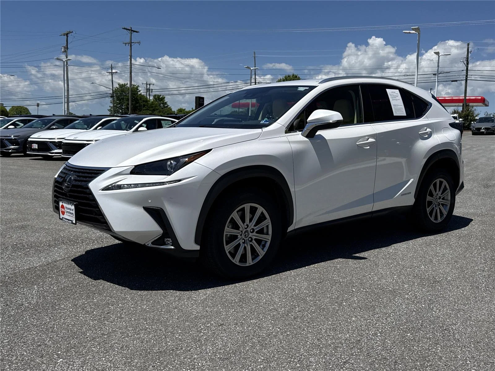 Used 2020 Eminent White Pearl Lexus NX 300h image 8