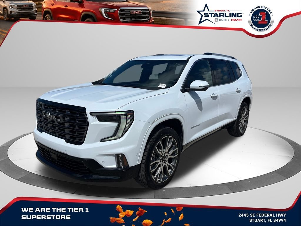 New 2026 Glacier White Tricoat GMC Denali Ultimate image 1