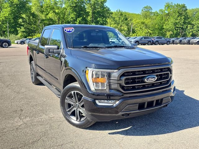 Certified Used 2023 Black Metallic Ford XLT image 1