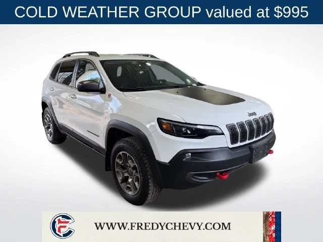 Used 2020 White Jeep Trailhawk 4x4 image 3