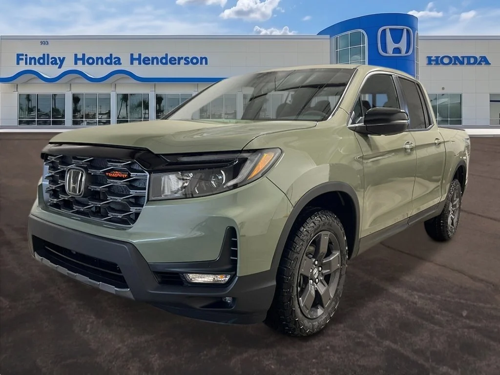 New 2026 Ash Green Metallic Honda TrailSport image 1