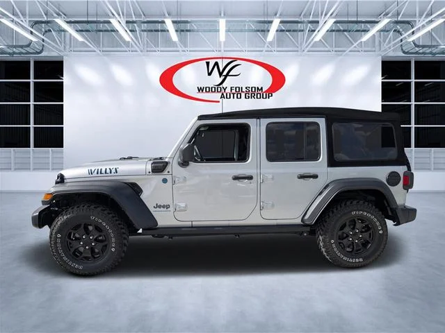 New 2023 Silver Zynith Clear-Coat Exterior Paint Jeep Willys 4xe image 6