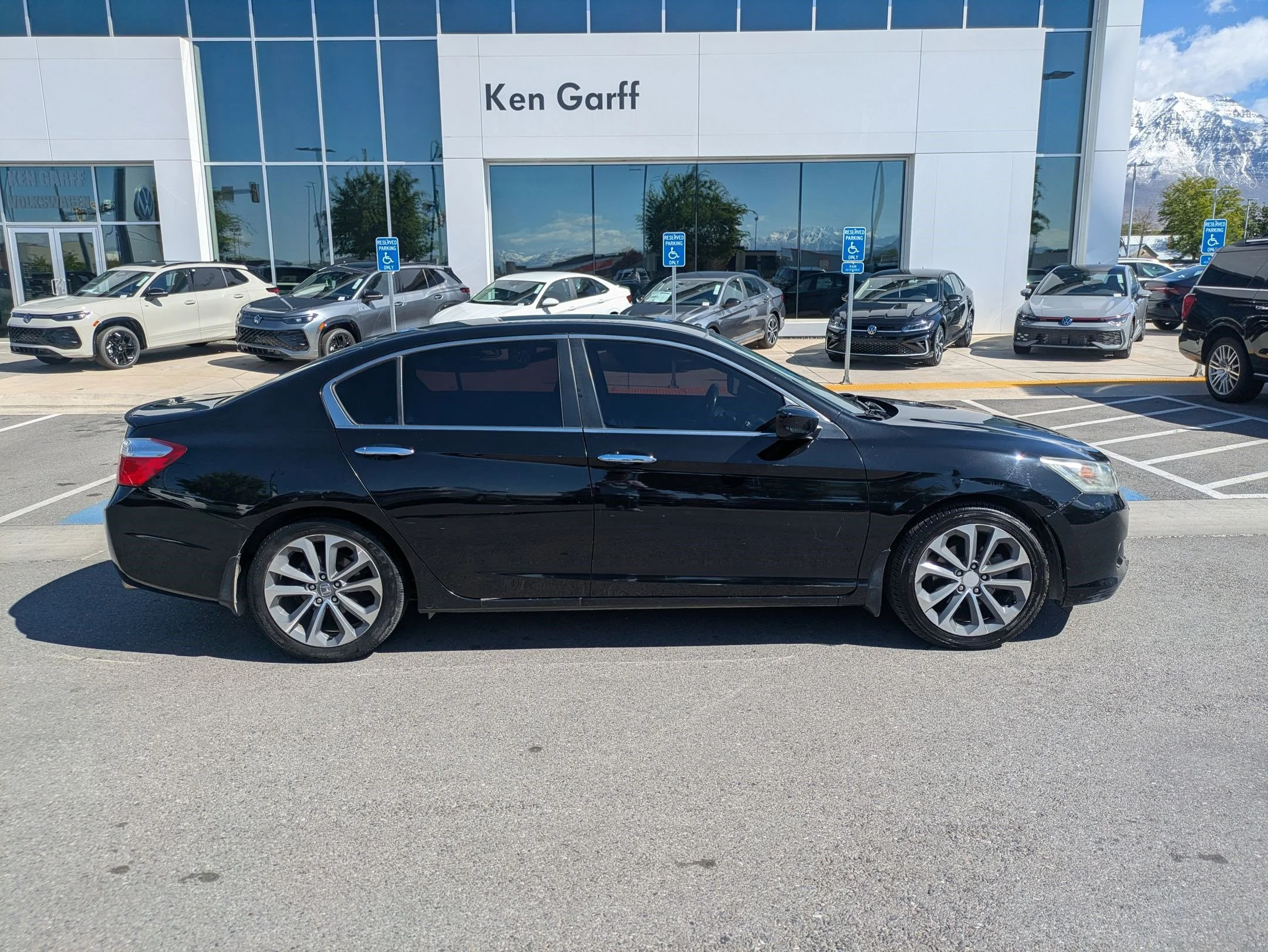 Used 2015 Honda Accord Sport with VIN 1HGCR2F5XFA196468 for sale in Orem, UT