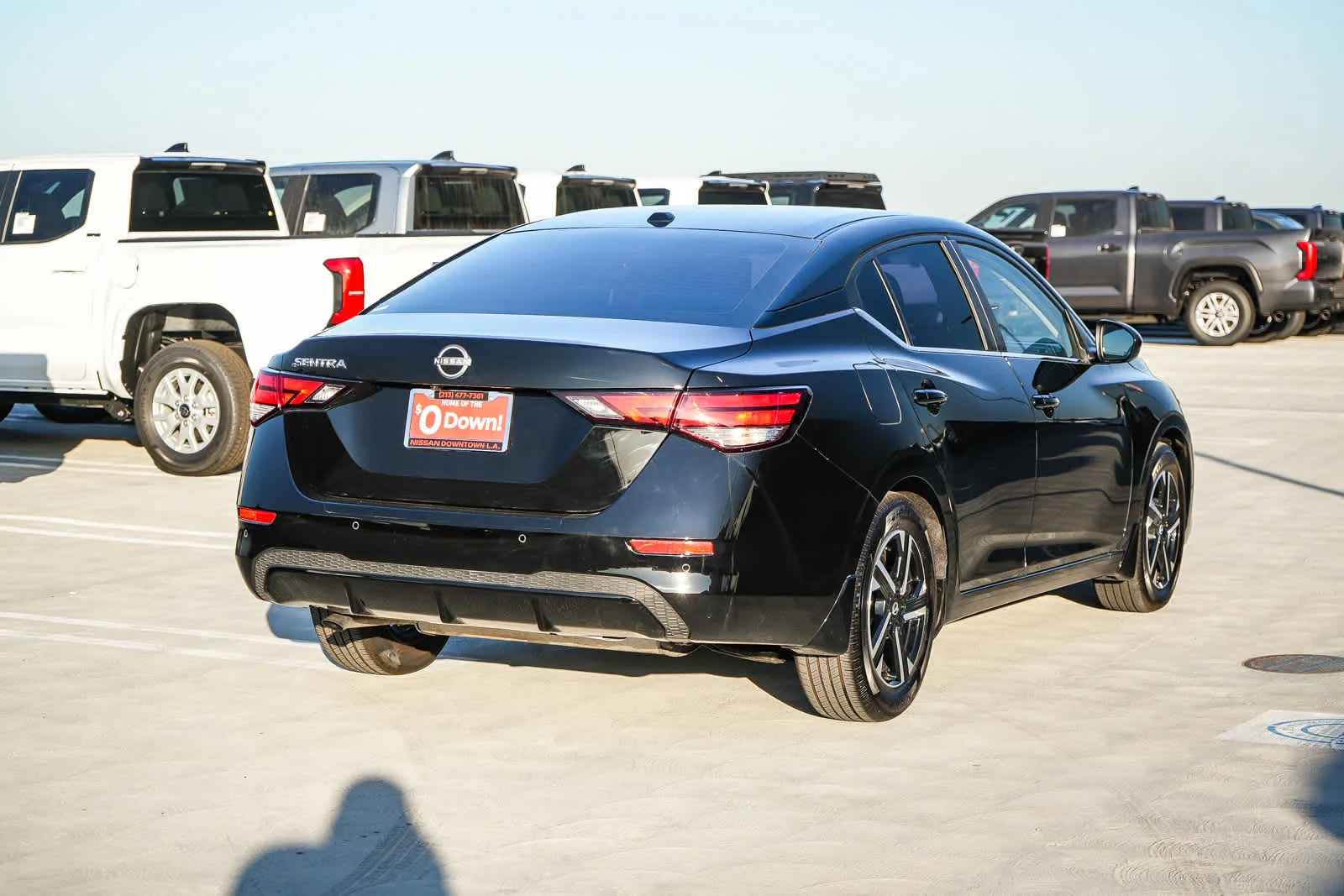 Used 2025 Super Black Nissan SV image 6