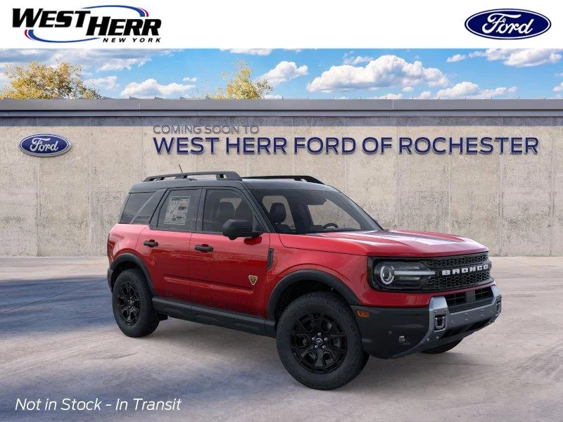New 2026 Ruby Red Metallic Tinted Clearcoat Ford Badlands image 1