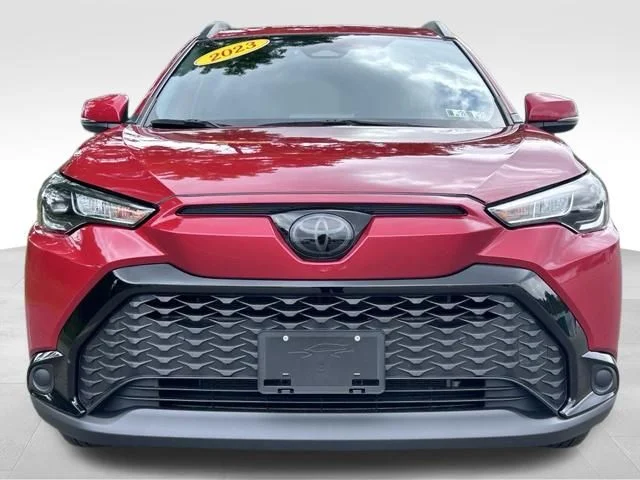 Used 2023 Red Toyota Hybrid SE image 6