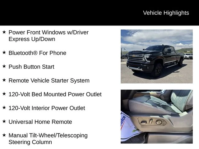 Certified Used 2024 Black Chevrolet High Country image 15