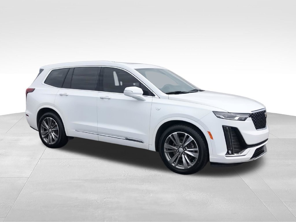 Used 2021 White Cadillac Premium Luxury image 3