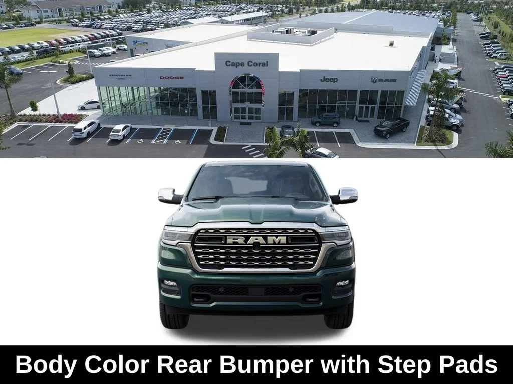 New 2026 Serrano-Green Metallic Exterior Paint RAM Limited image 6