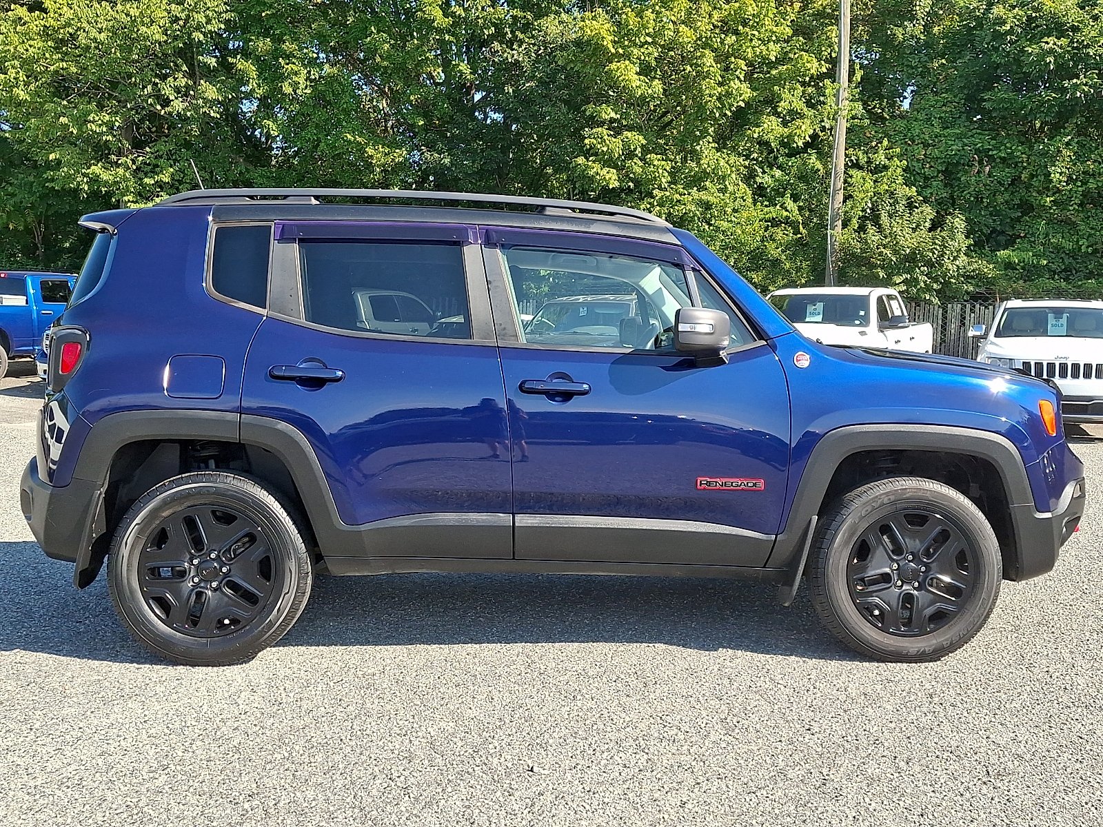 Certified Used 2018 Jetset Blue - PB1 Jeep Trailhawk 4x4 image 14