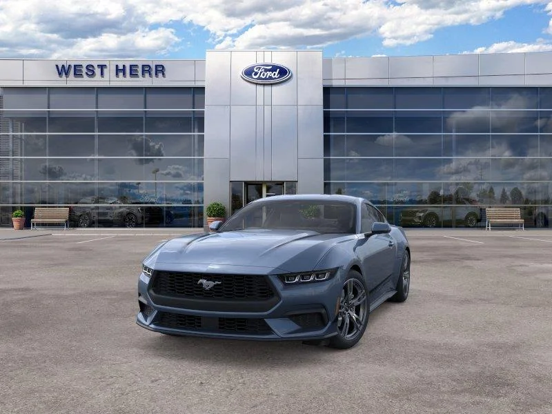New 2025 Vapor Blue Metallic Ford EcoBoost® Premium Fastback image 3