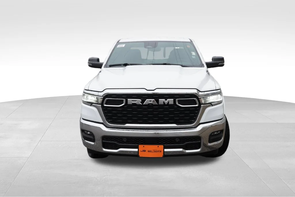 New 2026 Bright White Clear-Coat Exterior Paint RAM Big Horn image 8