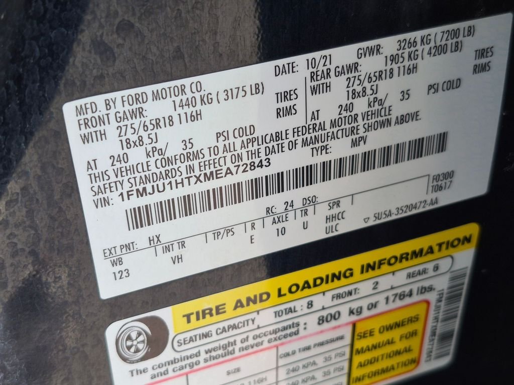 Used 2021 Blue Metallic Ford XLT image 32