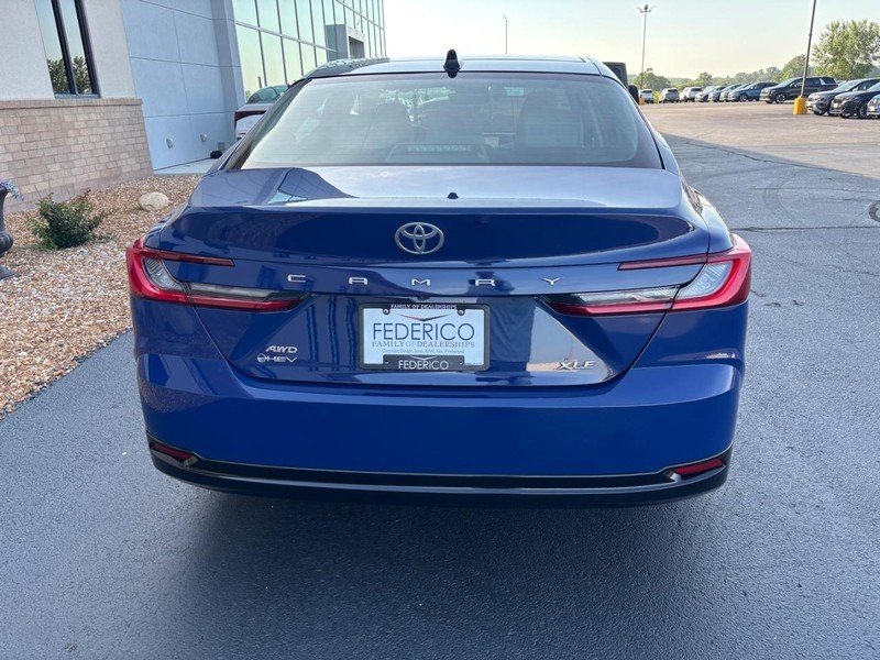 Used 2025 Reservoir Blue Toyota XLE AWD (Natl) image 3