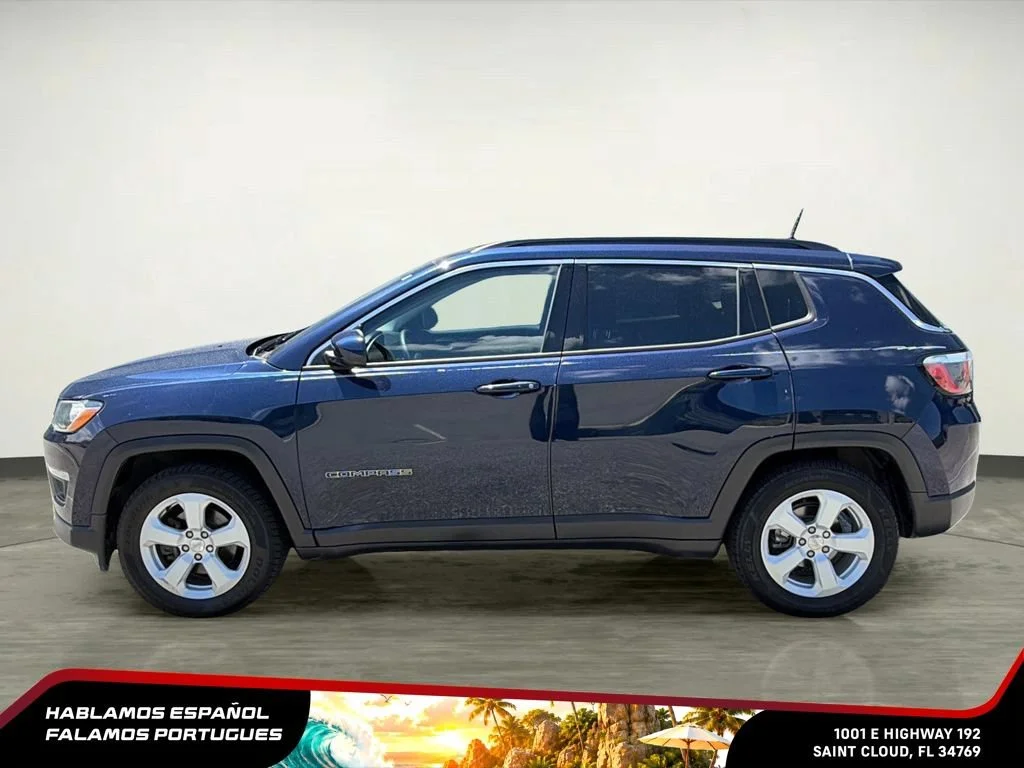 Used 2018 Jeep Compass Latitude with VIN 3C4NJCBB8JT469005 for sale in Titusville, FL