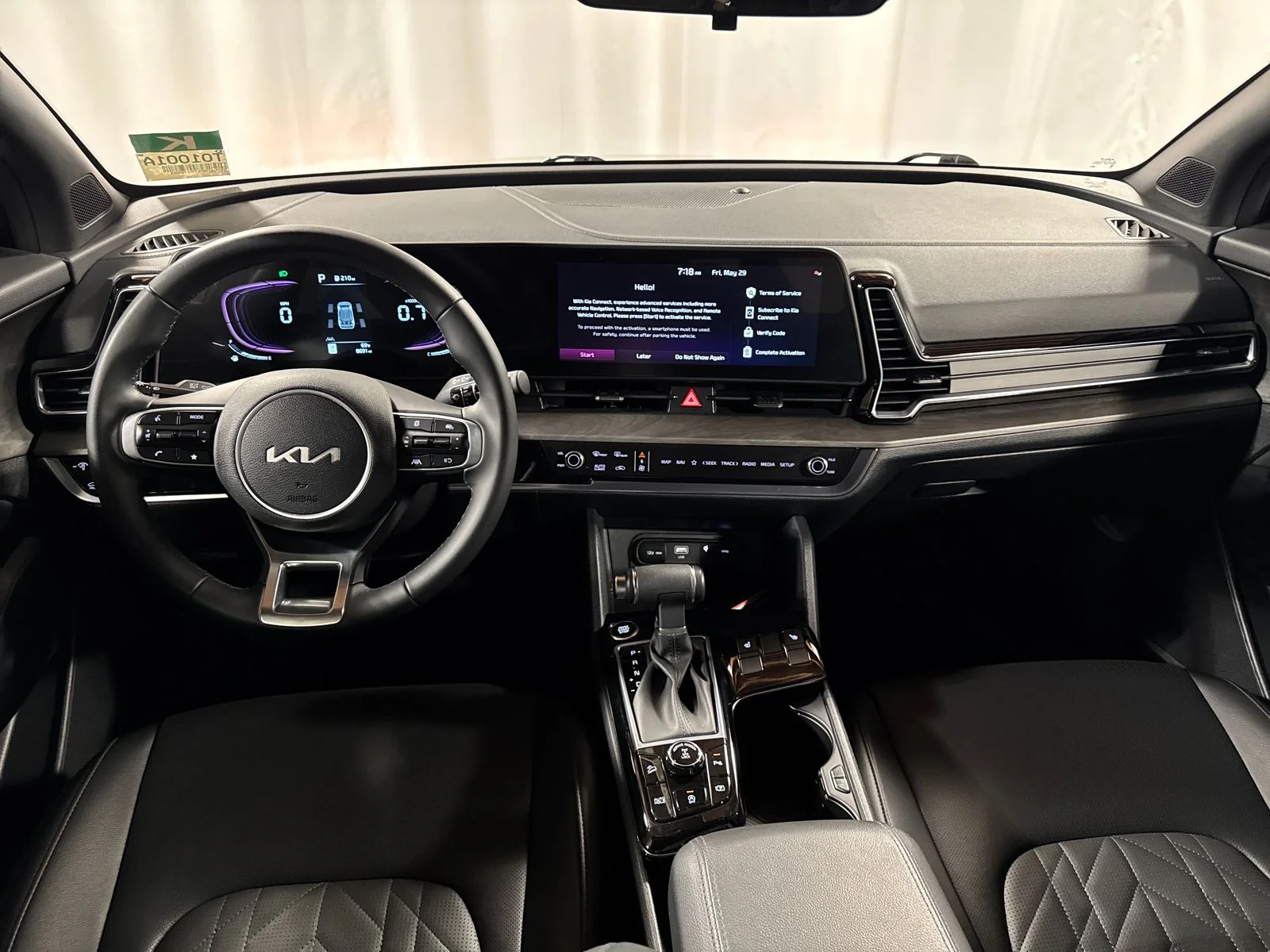 Used 2025 Black Kia X-Line image 4