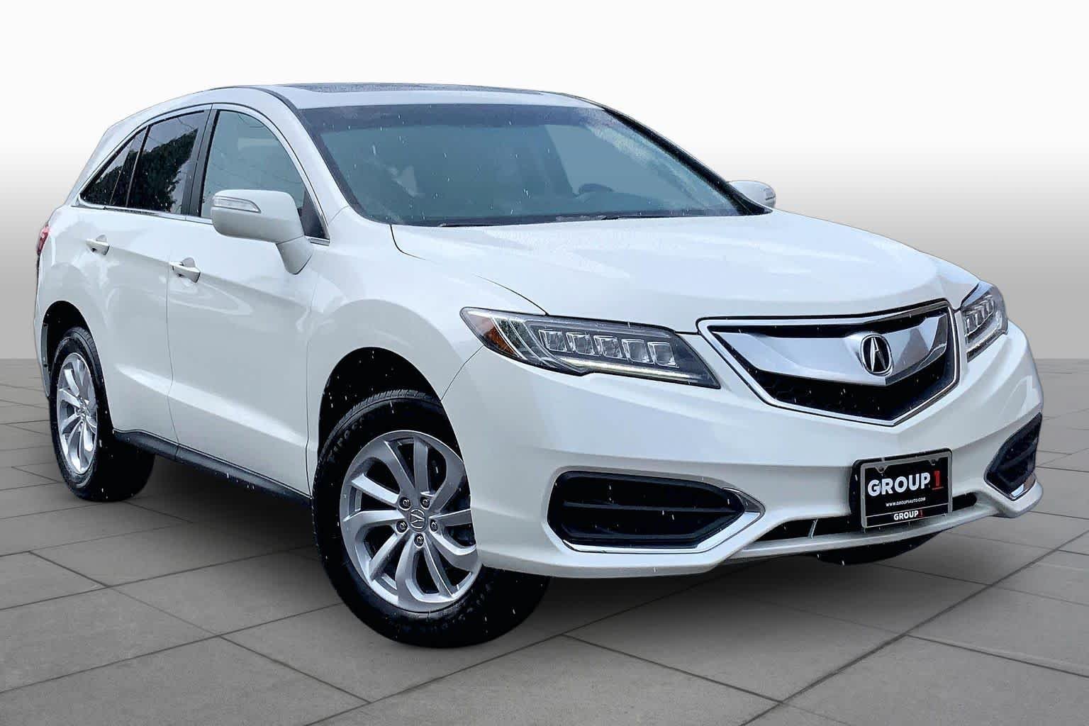Used 2018 White Diamond Pearl Acura AWD with Technology Package image 3