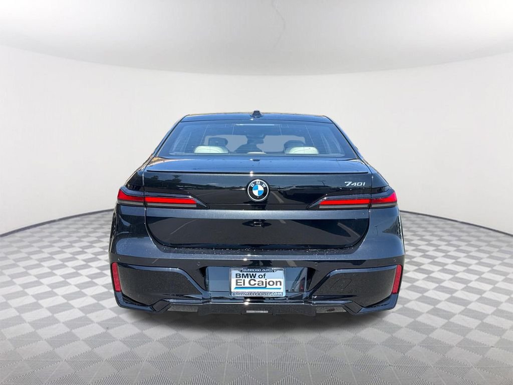 New 2026 Black Sapphire Metallic BMW 740i image 5
