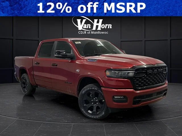 New 2026 Molten Red Pearl-Coat Exterior Paint RAM Big Horn/Lone Star image 1