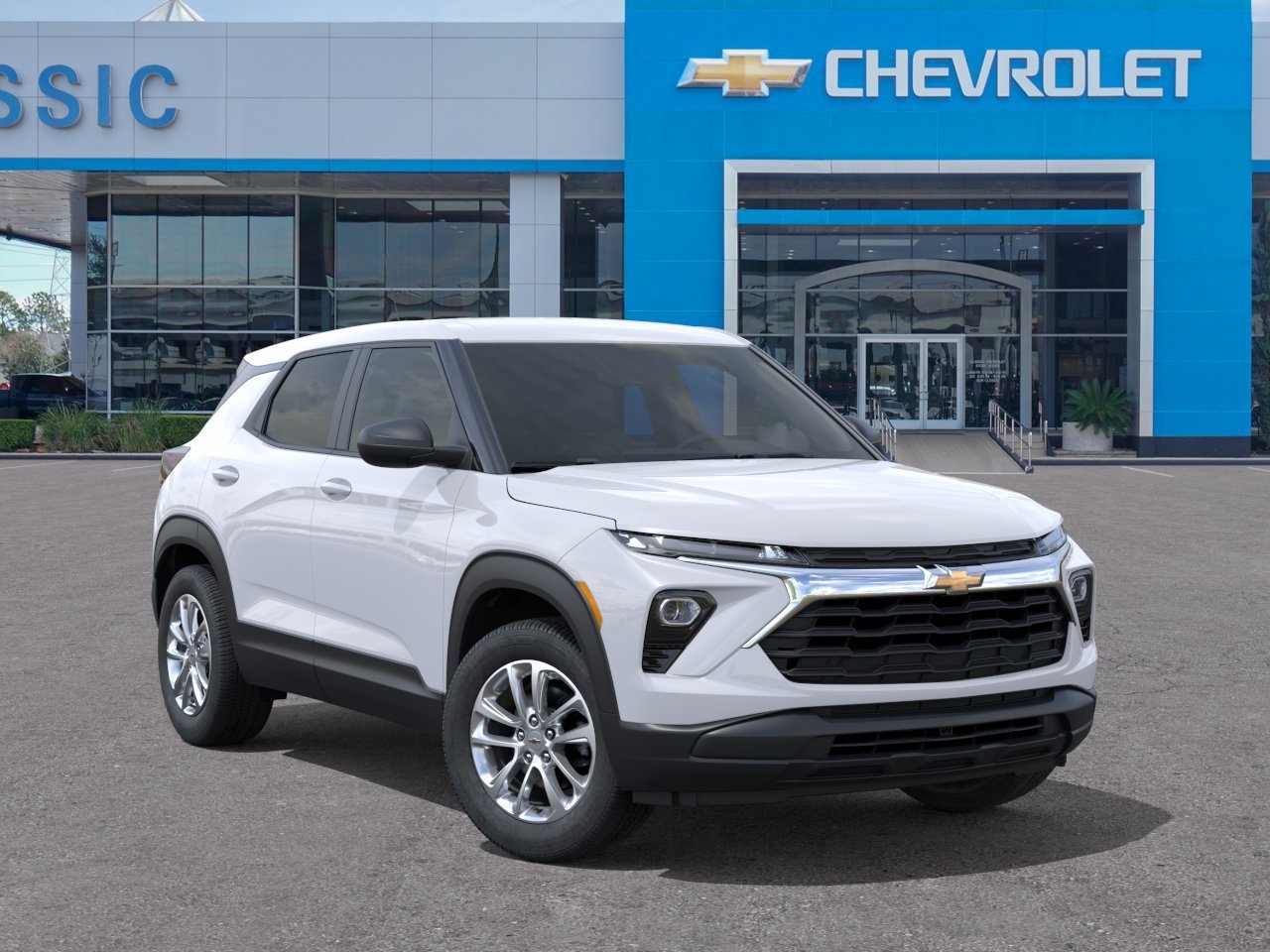 2026 Chevrolet Trailblazer LS White at Classic Elite Chevrolet Sugar Land