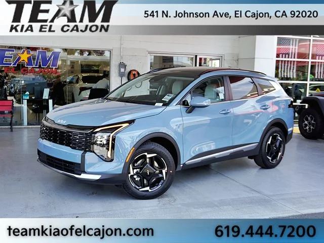 New 2026 Blue Kia EX image 1