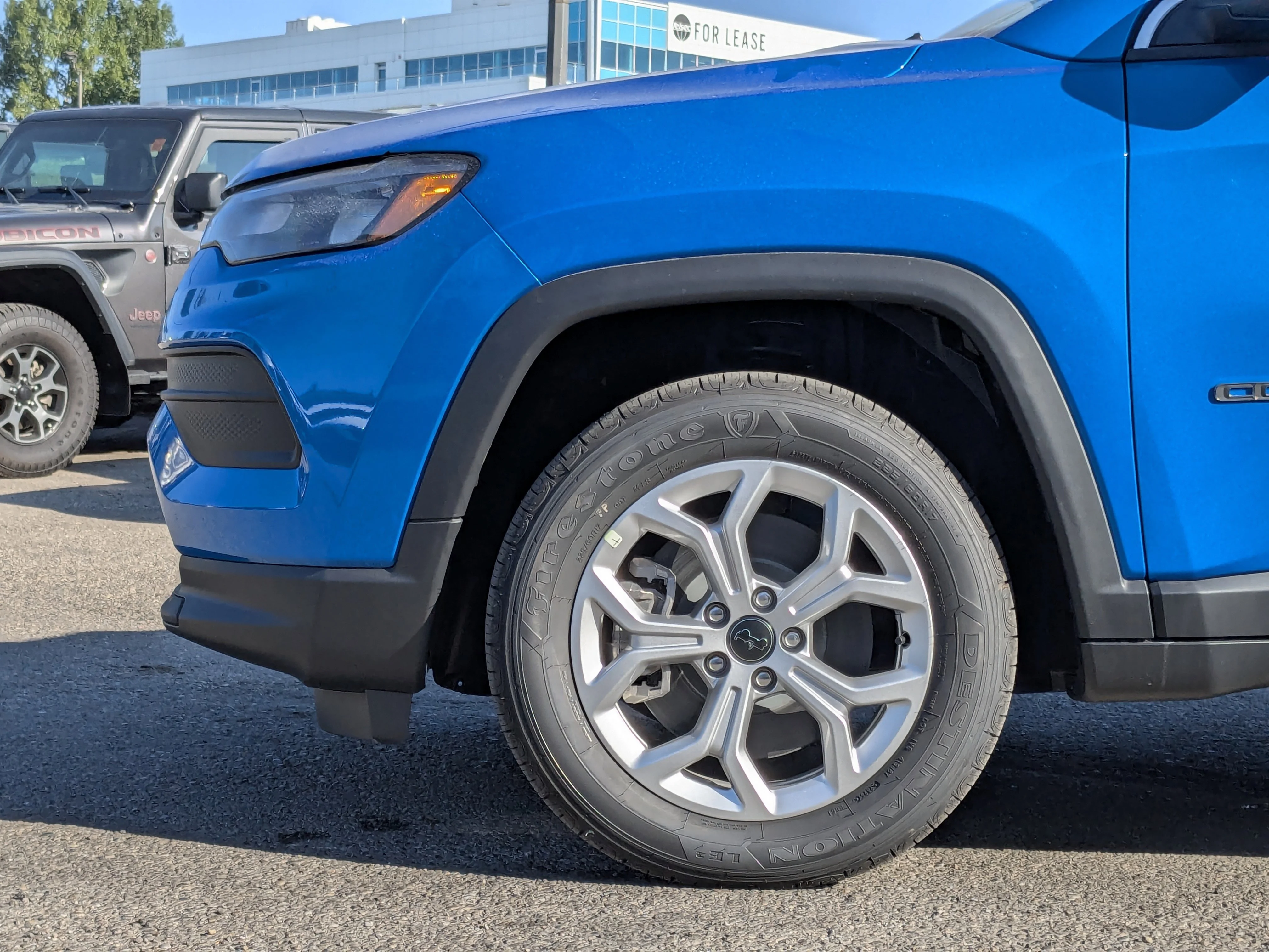 New 2025 Blue Jeep Sport - - Forward Collision Warning - LED Head Lamps - Heated Seats and More! image 9